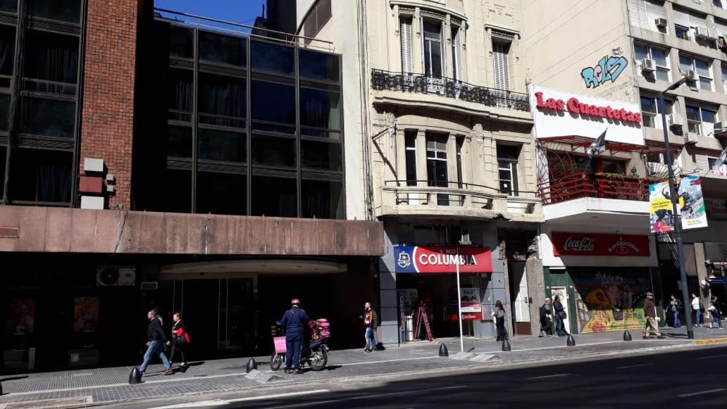 Que Mejor Vista Del Obelisco Piso A La Calle Corrientes Buenos Aires Eksteriør billede